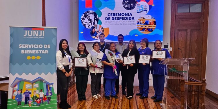 JUNJI Tarapacá despidió a funcionarias que se acogieron a jubilación