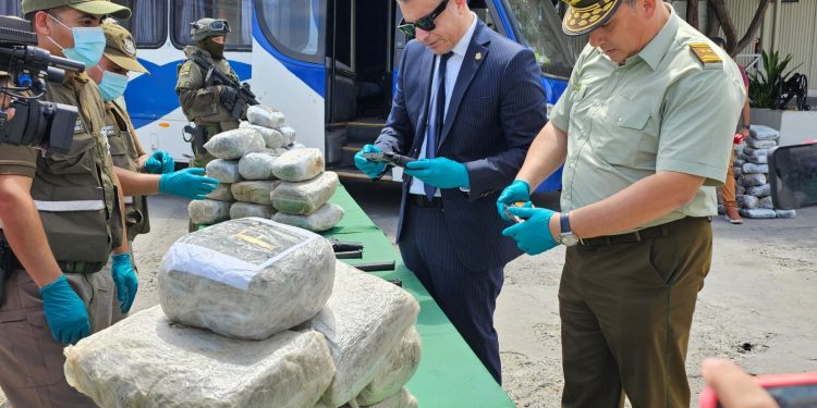 Fiscalía logró 70 años de presidio para organización detenida con 2 toneladas de marihuana