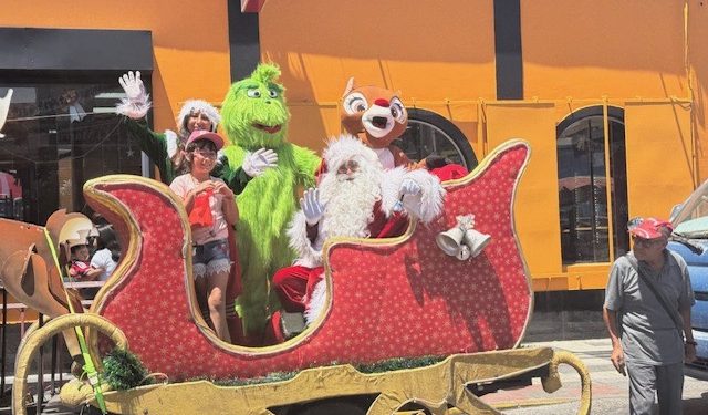 La Navidad llegó al Barrio Comercial Colón (Primavera)