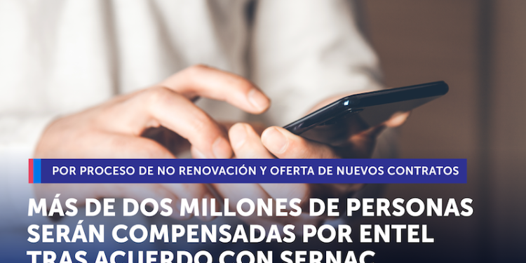 Tras acuerdo de Sernac más de dos millones de personas serán compensadas por Entel