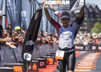 Cecilia Pérez revalidó su título y se consagra bicampeona del Ironman 70.3 de Pucón