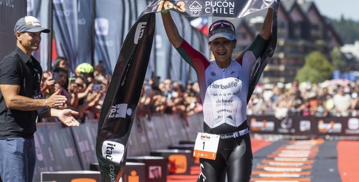 Cecilia Pérez revalidó su título y se consagra bicampeona del Ironman 70.3 de Pucón