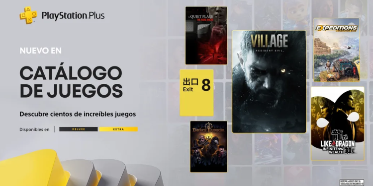 Resident Evil Village y The Exit 8 encabezan los títulos que llegarán al Catálogo de Juegos de PlayStation Plus 
