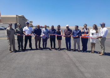 MOP inaugura infraestructura para movimiento de aeronaves en Aeropuerto Diego Aracena de Iquique