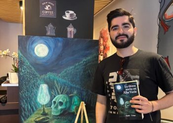 André Urízar, escritor, autor del libro ‘La última noche en Alba Verde’