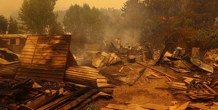 Más de 22 mil hectáreas quemadas: El balance tras los masivos incendios en Ñuble y Biobío