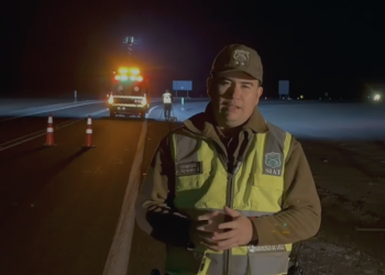 Un muerto en volcamiento carretero entre Pozo Almonte y Humberstone