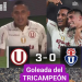 La “U” sufre dura derrota: 3-0 con Universitario de Deportes de Perú