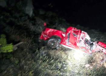 Dos muertos en fatal desbarrancamiento en KM 72 de la Ruta Huara-Colchane
