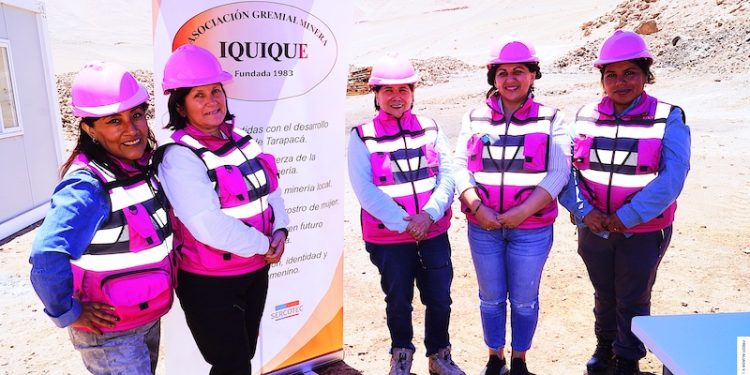 Programa de Fortalecimiento Gremial de Sercotec impulsa pequeña minería liderada por mujeres en Tarapacá