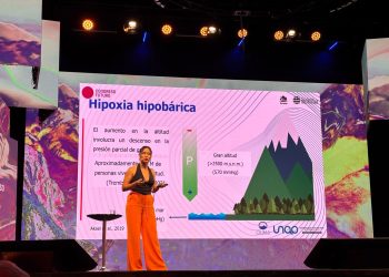 Investigadora de la UNAP presenta en Congreso Futuro investigación pionera sobre salud femenina en Altura