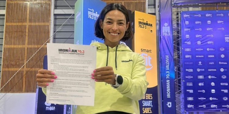Tomasina es la única iquiqueña clasificada al Mundial Ironman