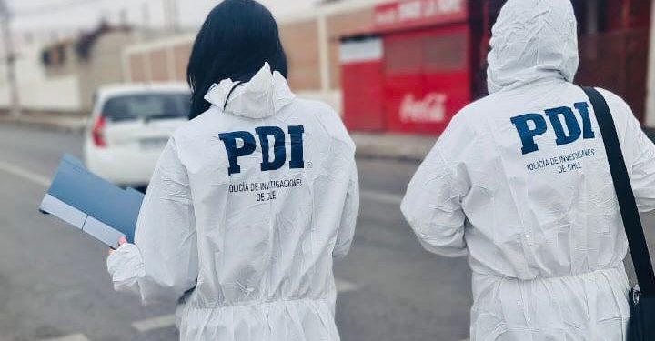 PDI y Fiscalía investigan homicidio con arma cortopunzante