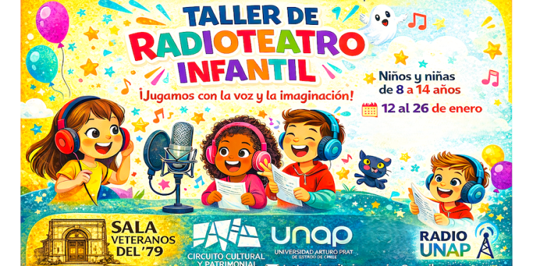 Teatro Universitario Expresión presenta el Taller de Radioteatro Infantil: Las voces se toman el escenario