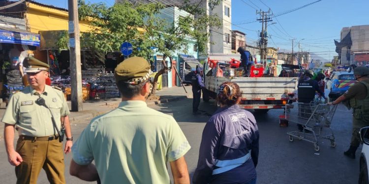 Carabineros mantiene sus servicios focalizados en distintos sectores de Iquique