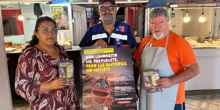 Salud de Tarapacá refuerza el consumo seguro de Pescados y Mariscos en periodo estival