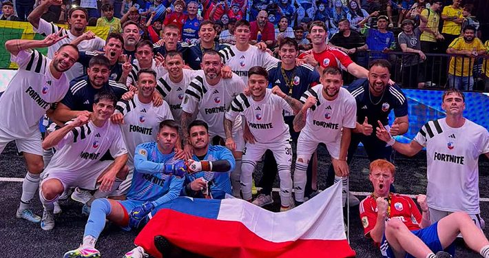 Chile perdió 6-2 con Brasil en la Kings World Cup 2026