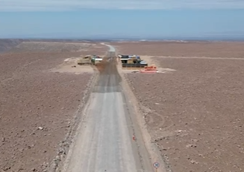 MOP inició contrato de obras de conservación en Ruta A-457 Camino a Soga