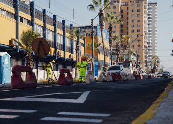 Comenzó última etapa de mejoramiento de calzadas en sector norte de Iquique