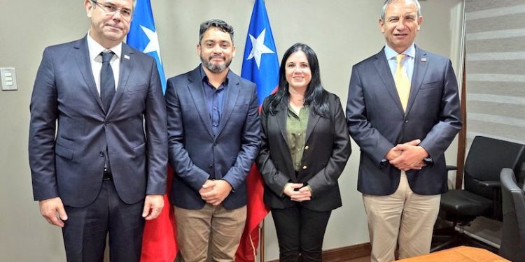 Gobernador Carvajal se reunió con la futura Ministra de Seguridad, Subsecretario y el Comisionado Presidencial de la Macrozona Norte