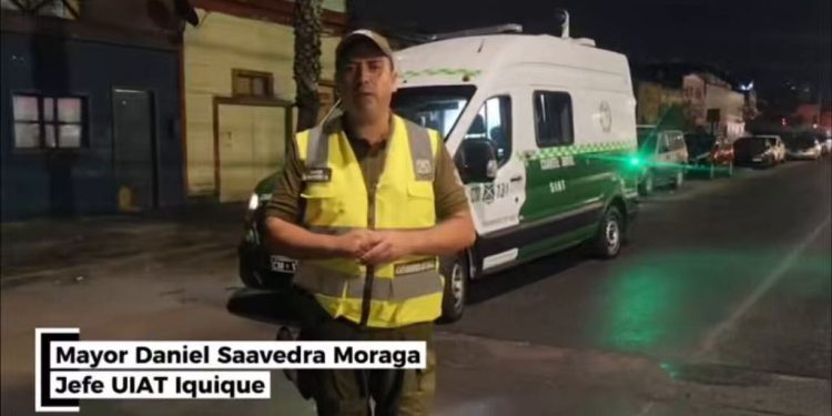 UIAT de Carabineros desarrolló peritajes tras atropello con resultado de muerte en Iquique