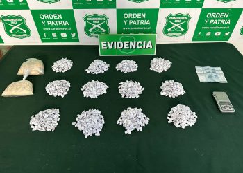 Fiscalía y OS7 neutralizan punto de venta de drogas en sector centro alto de Antofagasta