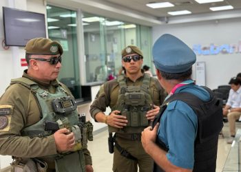 Carabineros del GOPE Tarapacá refuerzan prevención ante delitos en modalidad “salida de bancos”