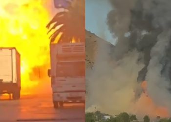 Tres muertos y 10 heridos deja explosión de camión a la altura de Renca