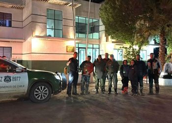 Oportuna acción de Carabineros permite rescatar a turistas aislados en la Ruta A-555