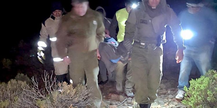 Rescate coordinado en zona fronteriza permitió salvar a persona lesionada en Angostura