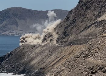 Dan el vamos a obras en Ruta 1 desde Paso Malo a Caleta Urco / Corte total de 10 a 15 horas desde el 2 de marzo