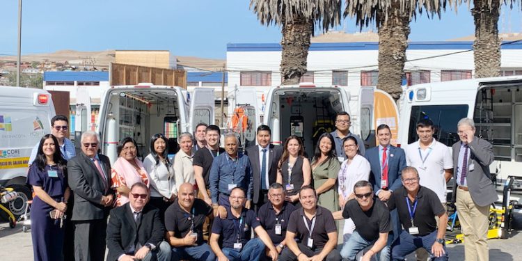 Hospital de Arica cuenta con cuatro nuevas ambulancias para el traslado de personas usuarias