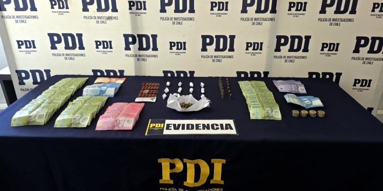 PDI detuvo a 7 imputados en dos procedimientos por tráfico de drogas en pequeñas cantidades