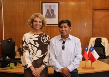 Del Plan Escudo Fronterizo Dialogó Delegada Presidencial con el Alcalde de Colchane