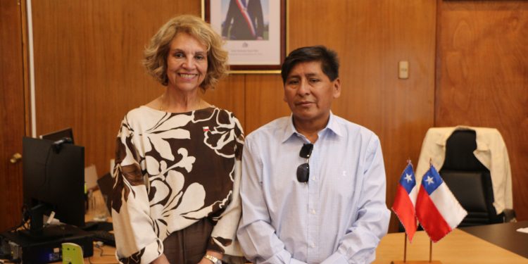 Del Plan Escudo Fronterizo Dialogó Delegada Presidencial con el Alcalde de Colchane