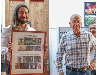 Otro iquiqueño que hace historia: Luchador Seven es homenajeado por el Museo del Deporte “Hernán Cortez Heredia”
