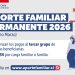 Comenzó el pago del Aporte Familiar Permanente 2026 al tercer grupo de familias beneficiadas