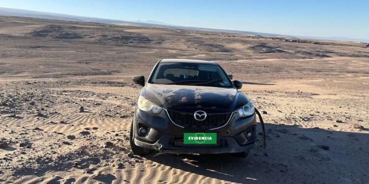 En tiempo record Carabineros recuperó auto robado en Alto Hospicio