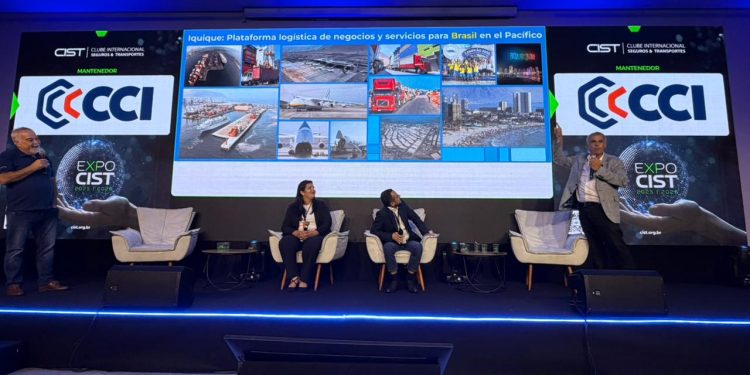 Alcalde Soria presenta a Iquique como plataforma logística y de servicios para Brasil al Asia-Pacífico