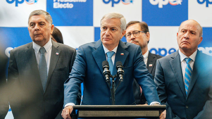 Kast pone término al proceso de traspaso: «No confiamos en la información que se nos entrega»