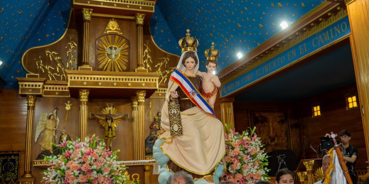 Un siglo de espera: La Virgen del Carmen de La Tirana resplandece tras su restauración
