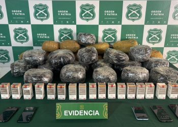Prisión preventiva para dos imputados chilenos y un boliviano por tráfico de drogas