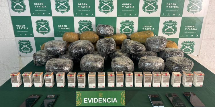 Prisión preventiva para dos imputados chilenos y un boliviano por tráfico de drogas