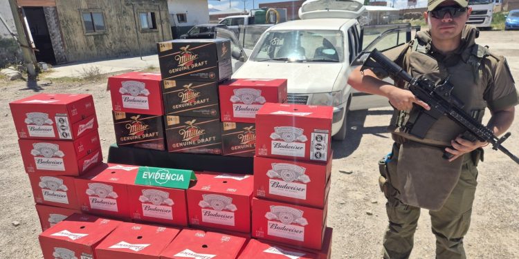 Carabineros detiene a infractor por contrabando en sector Pisiga Centro