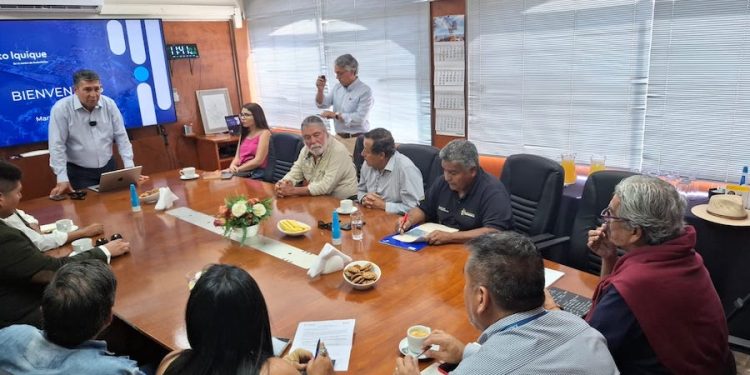 CORES se reunieron con gerente de EPI para conocer proyecciones de expansión estructural del terminal iquiqueño