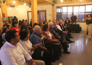 Autoridades conocieron y comprometieron apoyo tras conocer nuevas dependencias de la Escuela Sarañani