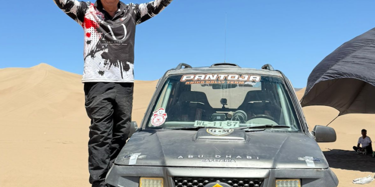 Ariqueño Oscar Pantoja primer lugar en competencia 4×4 en Iquique