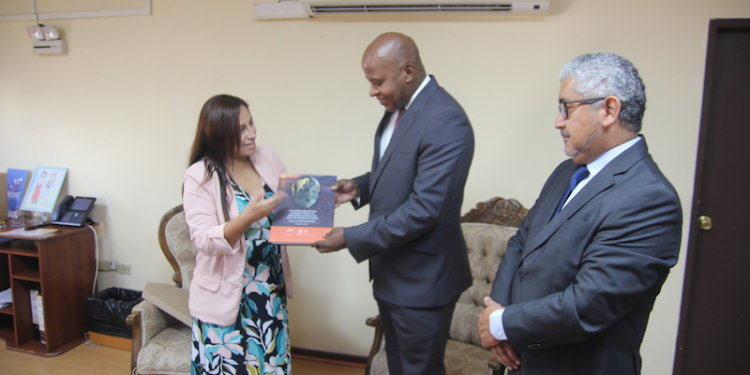 Embajador de Sudáfrica sesionó con gobernadora regional