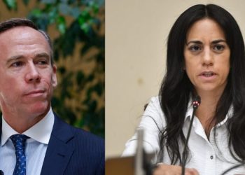 Paulina Núñez, presidenta del Senado y Jorge Alessandri, presidente de la Cámara de Diputados