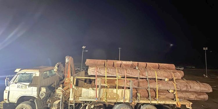 Tres detenidos por robo de infraestructura sanitaria de uso público